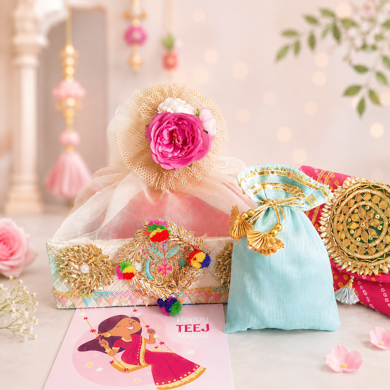 Teej Gift Hamper 2800g