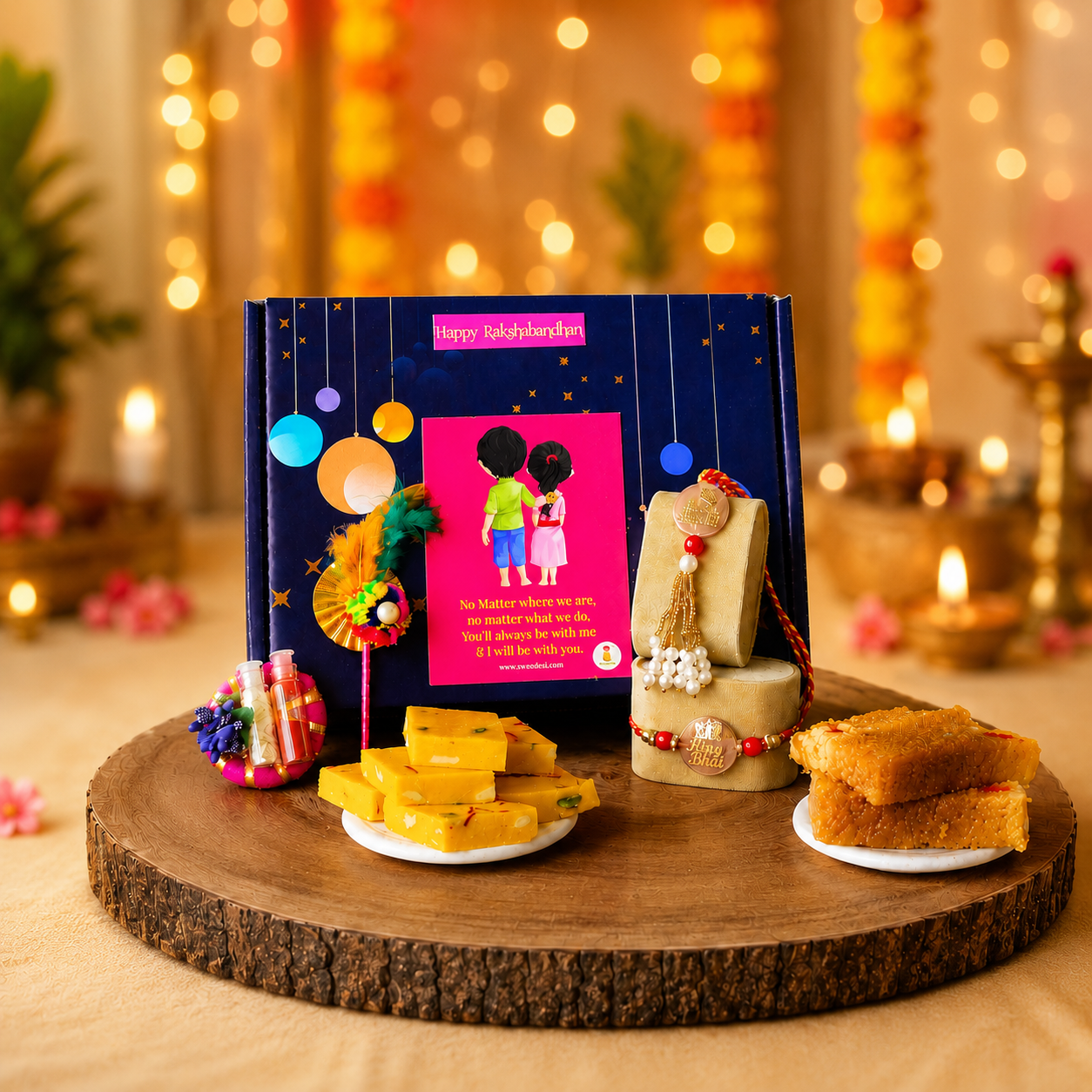 Bandhan Bhai - Bhabhi Rakhi Hamper 25