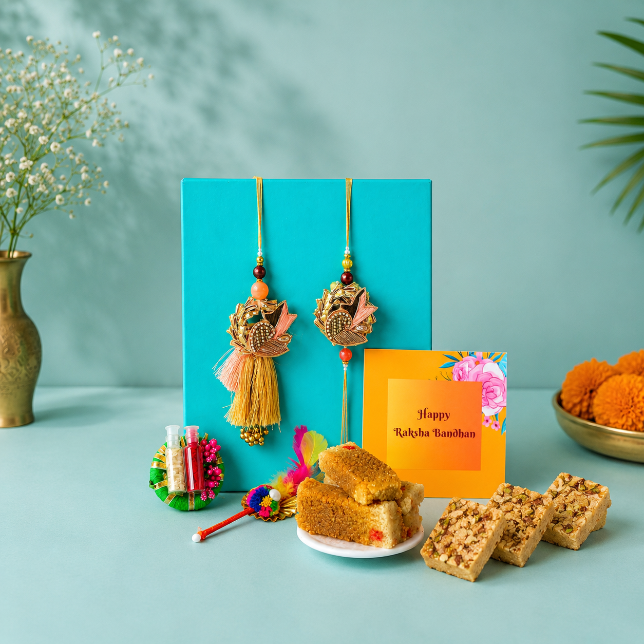 Bandhan Bhai-Bhabhi Rakhi Hamper 7