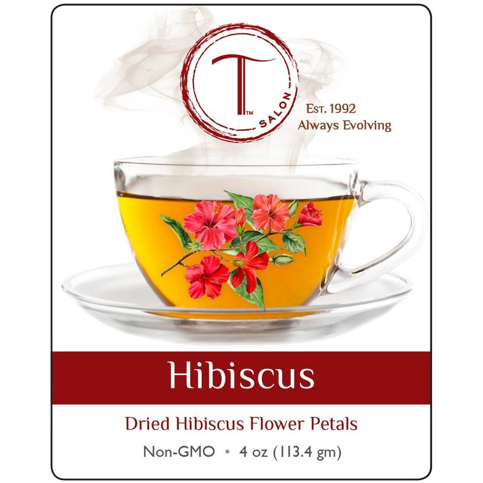 Dried Hibiscus Flower Petals - 4 Oz (113.4 Gm)