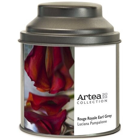 Rouge Royale Earl Grey - Luciana Pampalone - Artea 2022 Collection - 4.0 Oz Loose Leaf - Gift Tin - 1 Pack