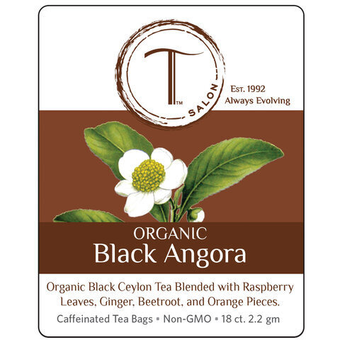 Organic Black Angora - Black Tea - 18 Tea Bags