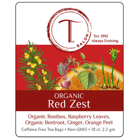 Organic Red Zest - Red Tea - 18 Tea Bags