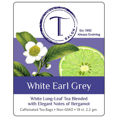 White Earl Grey - White Tea - 18 Tea Bags