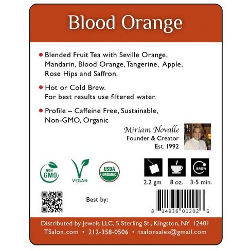 Blood Orange - 3.5 Oz (100 Gm)