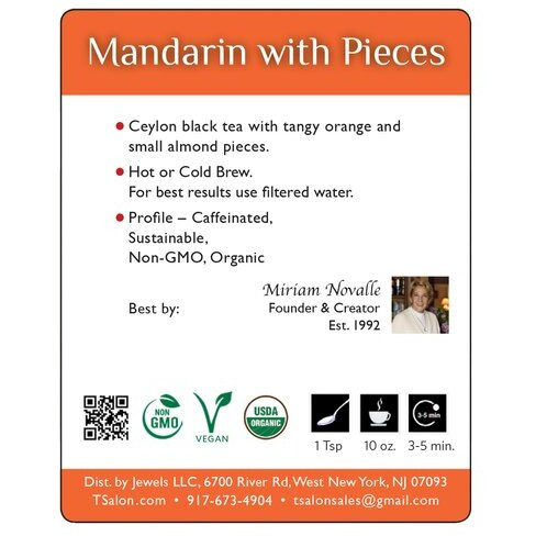 Mandarin With Pieces - 3.5 Oz (100 Gm)