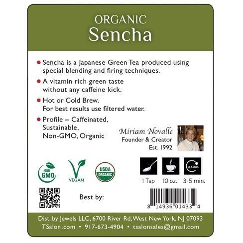 Organic Sencha - 3.5 Oz (100 Gm)