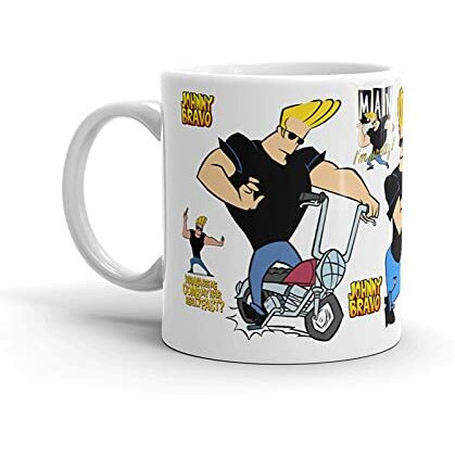 TAJNAN Cartoon Mugs Best Gift for Kids Brother Sister Son Daughter Boys Girls Hd Printed Microwave Safe White Ceramic Coffee Mug (350 ml)