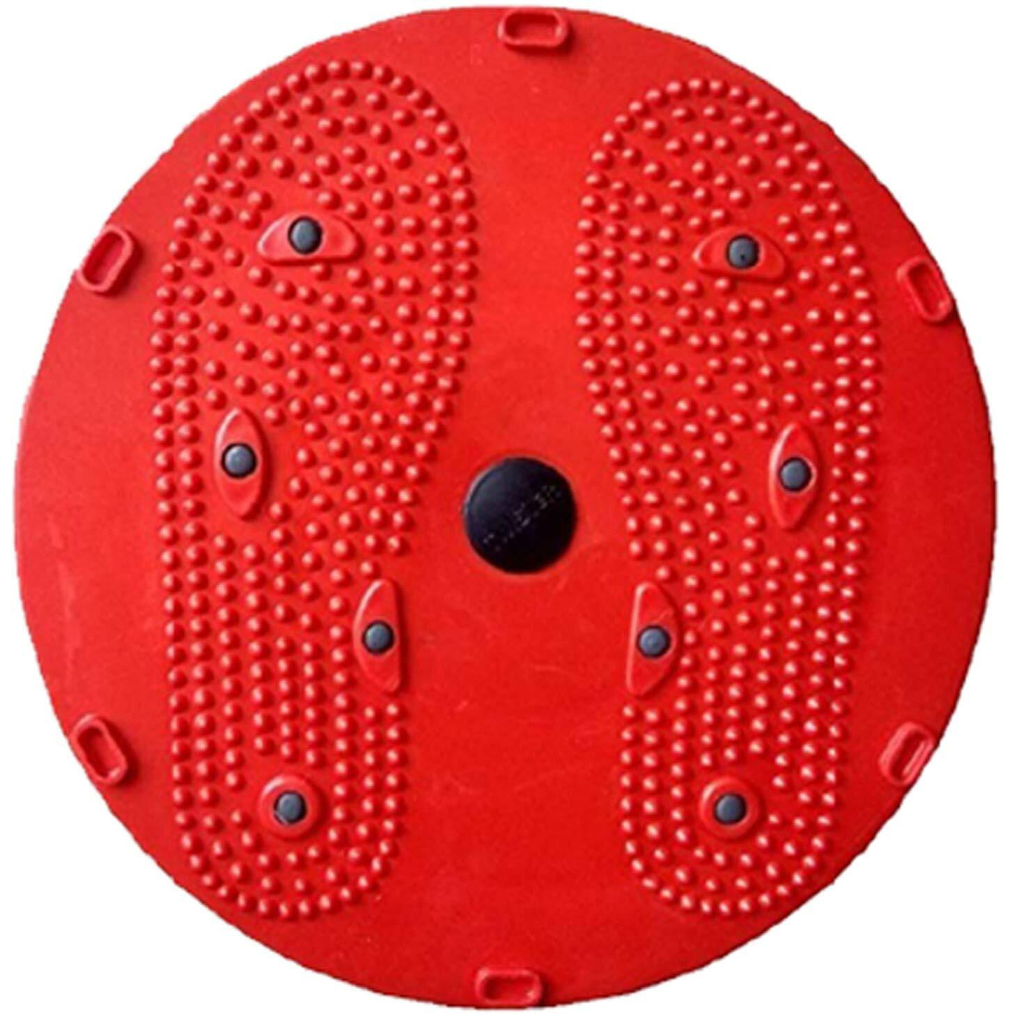 SOLDTRUE Twister Board for Exercise Waist Twisting Disc with 8 Magnets Fitness Twister Abdominal Exerciser, Acupressure Pyramids 5 in 1 Exercise (Multi Color)