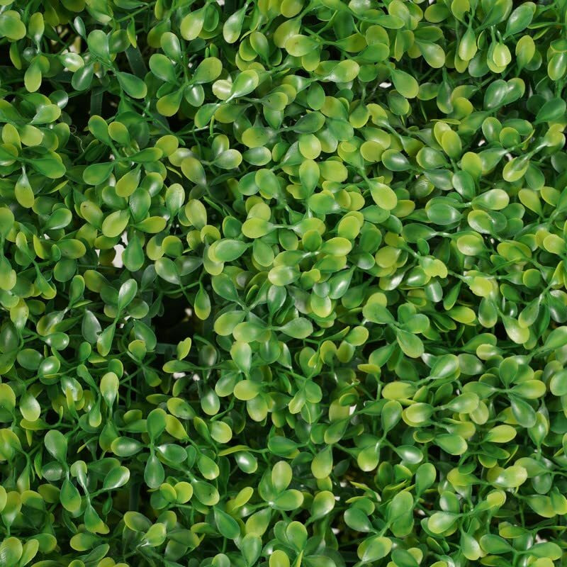 Golden Cart Artificial Wall Grass for Home Decoration (9 Pcs) I Grass Mat for Wall I Vertical Garden Artificial Wall Plants (Lemon Green, 60cm X 40cm X 5cm, Pack of 9)