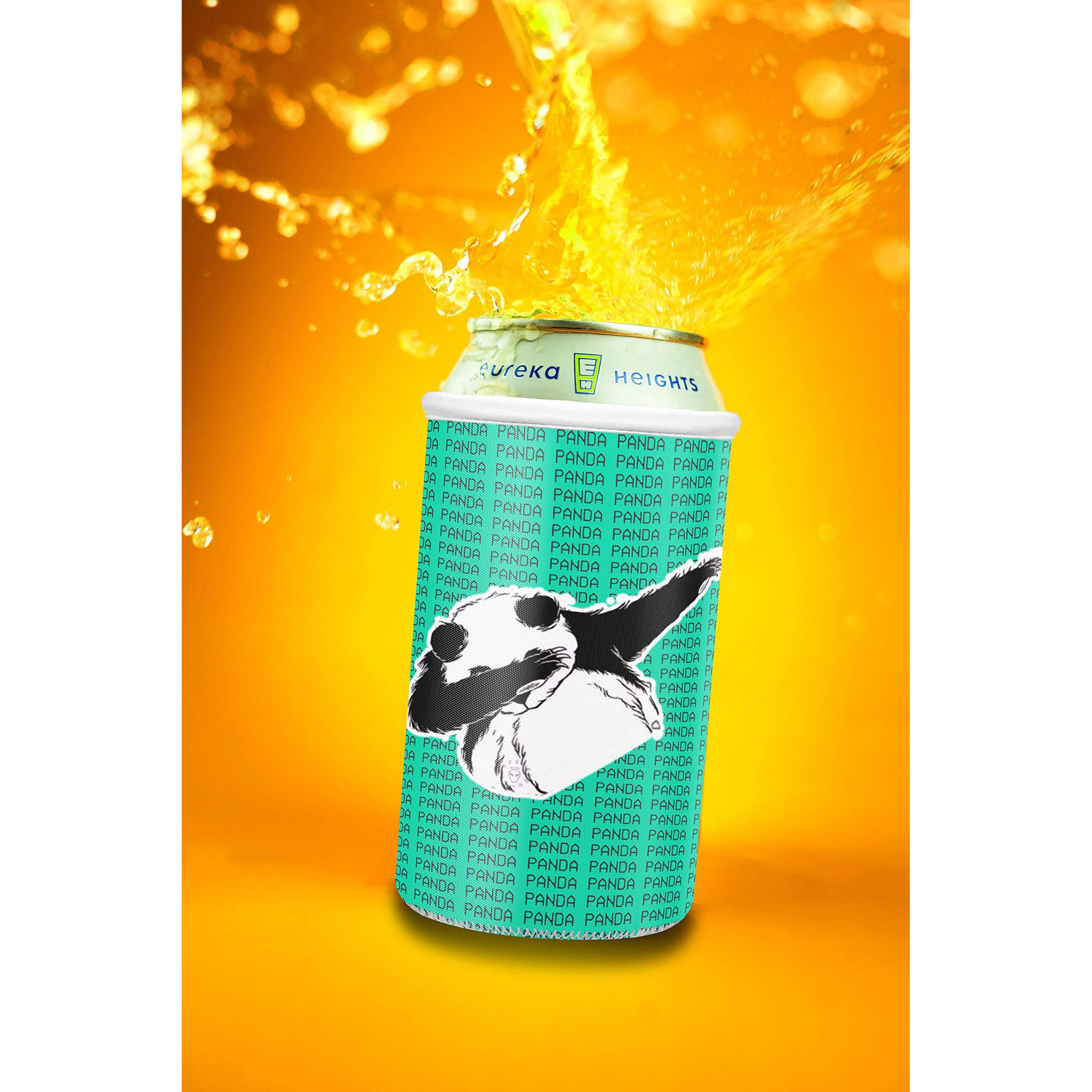 Coozybear 500ml Premium Can Coozy/650ml Bottle Sleeve, Drink Insulator,Can Cooler (Design 7)