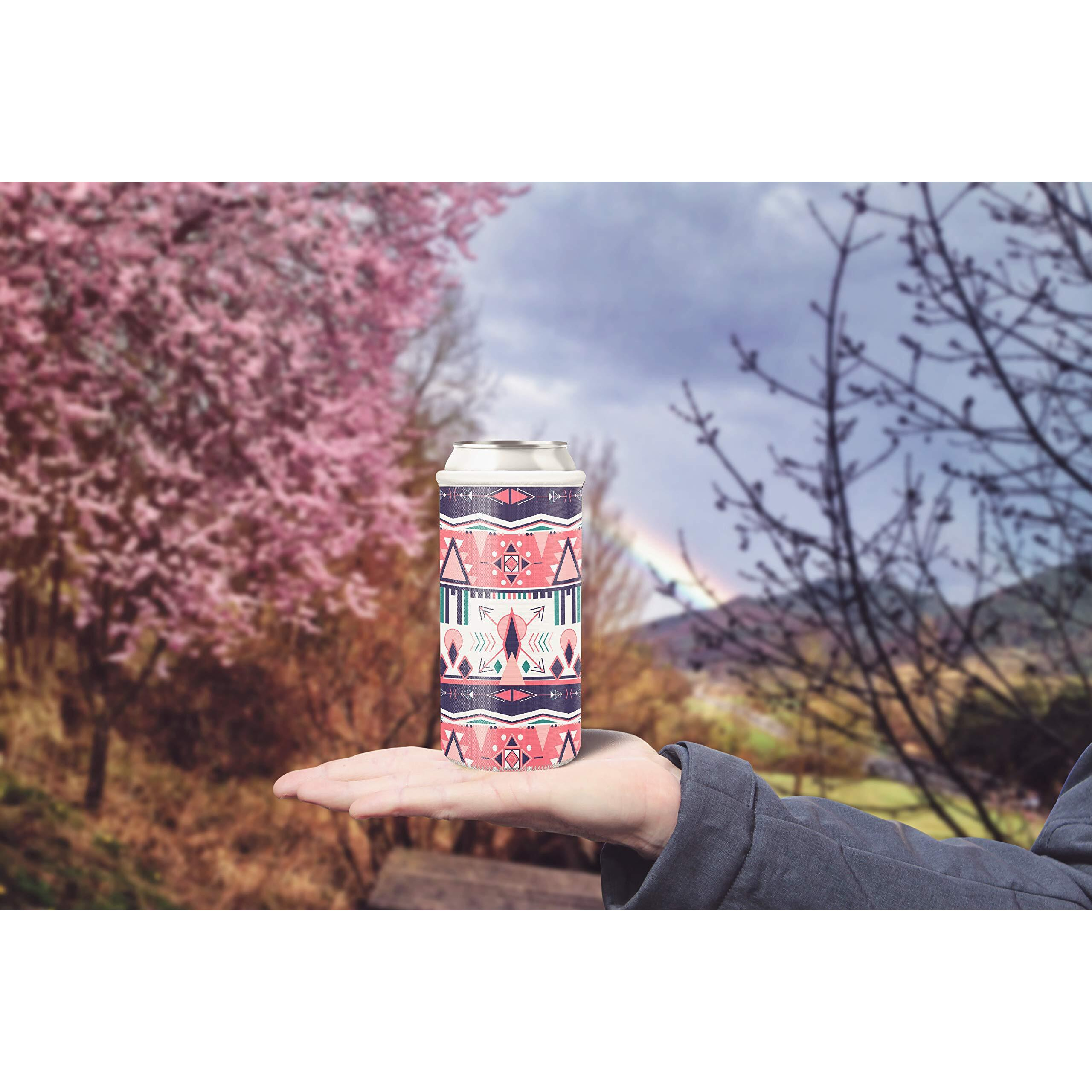 Coozybear 500ml Premium Can Coozy/650ml Bottle Sleeve, Drink Insulator,Can Cooler (Design 10)