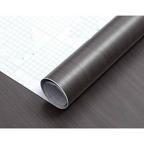CVANU Self Adhesive Wood Grain Wallpaper Waterproof Old Furniture Vinyl Stickers Wooden Door Wardrobe Wall Paper (CV-14) 1 X 5 Feet