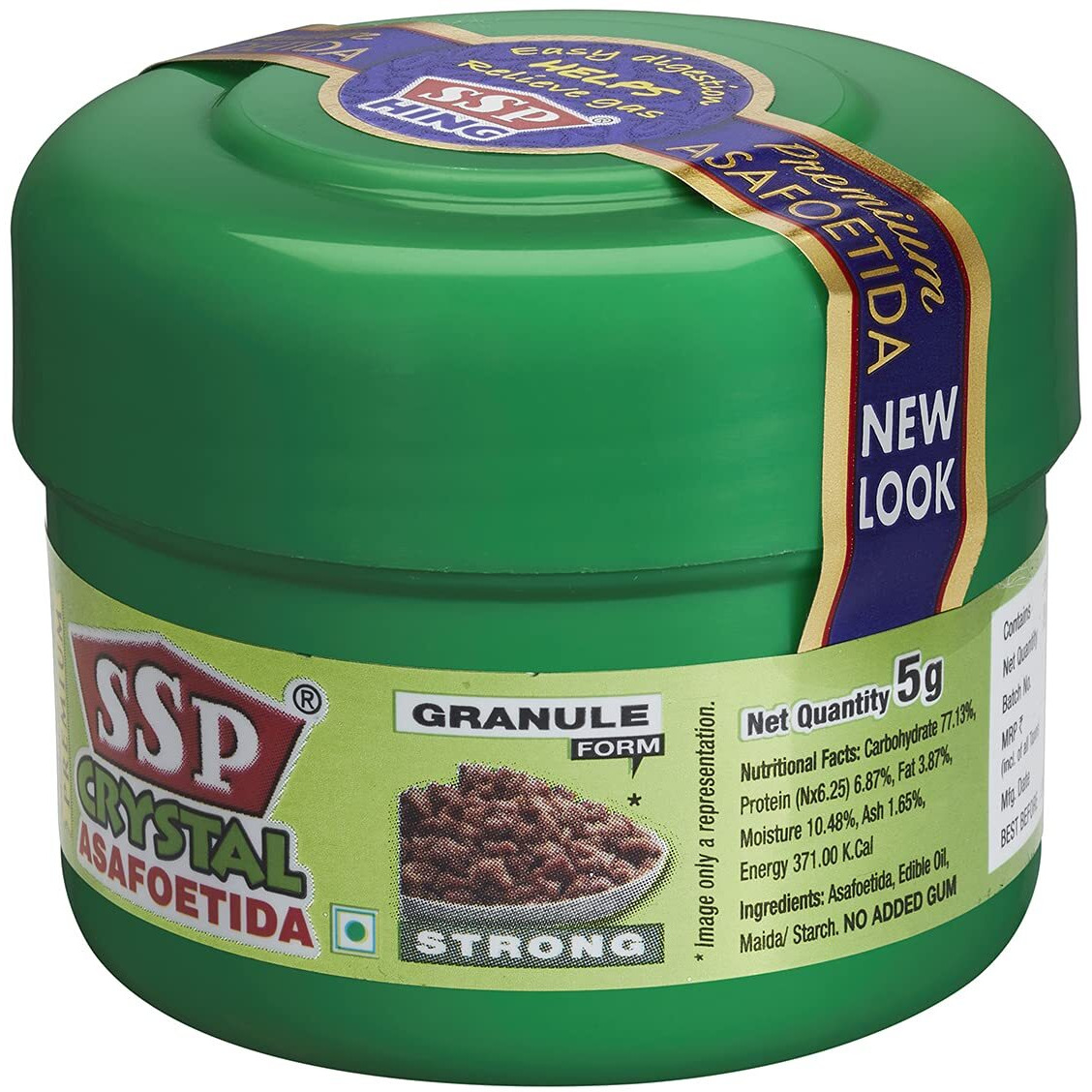 SSP Crystal Asafoetida(Hing) (10G) - Classic Choice comes in Granules Form