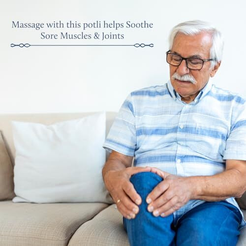 Blue Nectar Ayurvedic Pain Relief Combo Pain Relief Oil - 100ml & Compress Potli - 175g | for Body, Back, Knee, Joint and Legs Massage
