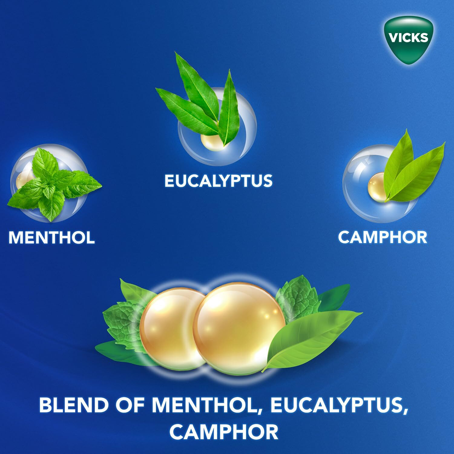 Vicks VapoRub SteamPods 10s, For Steam Inhalation, Quick relief from blocked nose, sinus congestion, headache, and cough due to cold.