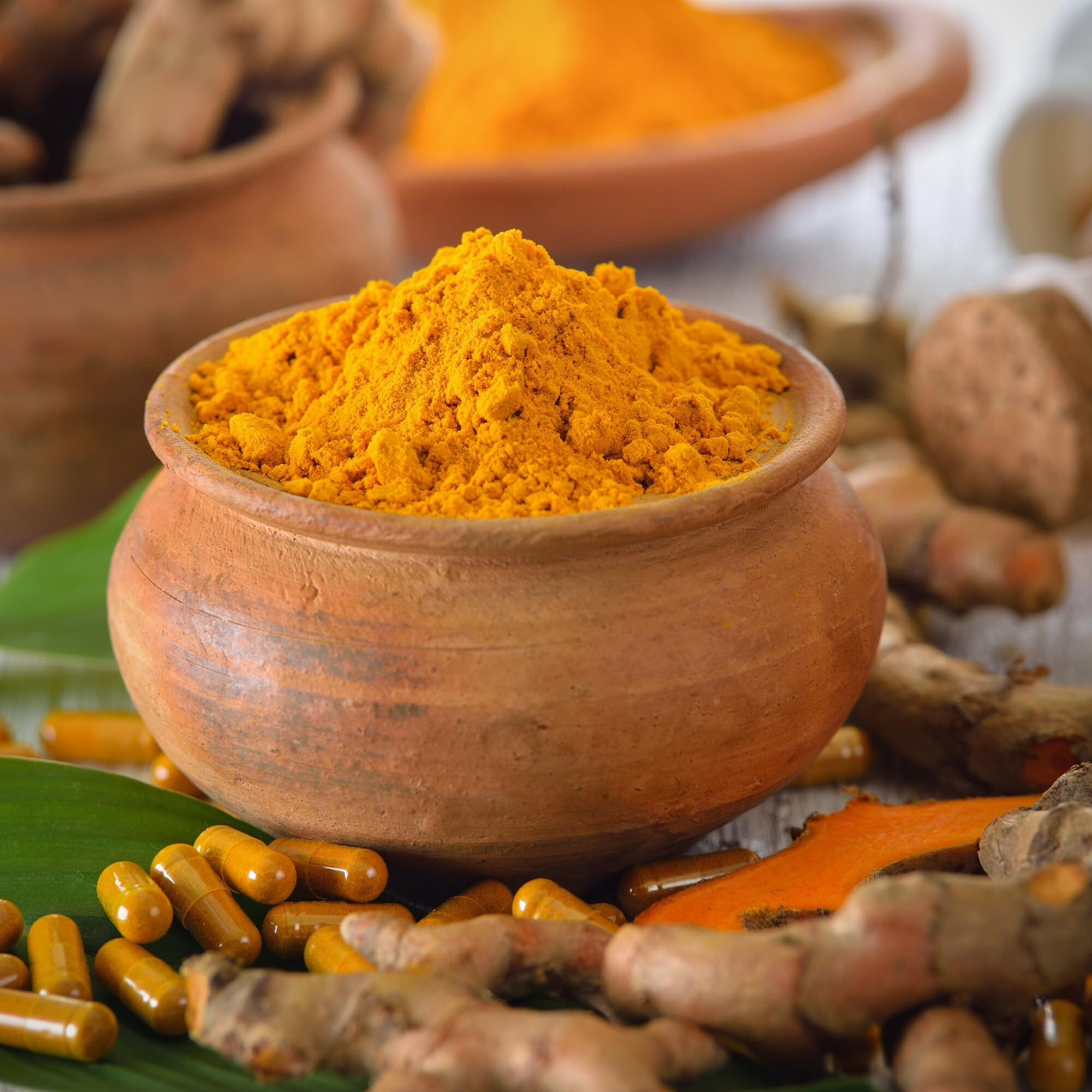 KHETESHWAR Organic Premium Turmeric Powder (Haldi) 500g | Perfect Blend Of Indian Spices | No added Colour | No Preservatives | (500 Gram)