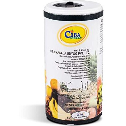 Ciba Taaza Chatkari Chaat Masala Powder Sprinkler, 100g