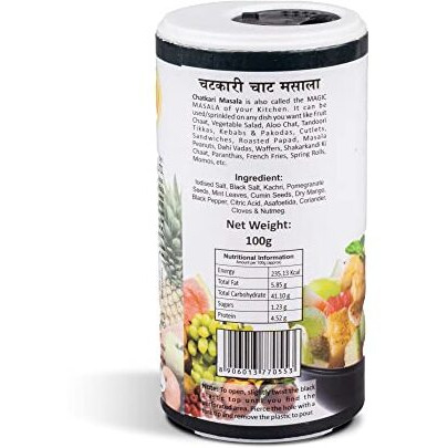 Ciba Taaza Chatkari Chaat Masala Powder Sprinkler, 100g