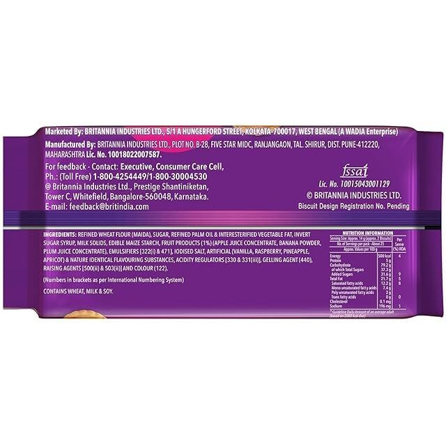 Britannia JimJam Pops - Crunchy Open Cookie with Vanilla crme and Jammy Center| 350 gm | A New Way to savour crme bisuits