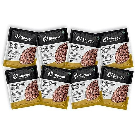 SHREGO Khari Sing Roasted Salted Peanut, Snack & Namkeen (1440 Gm)