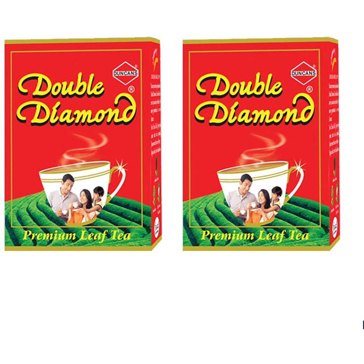 Double Diamond Premium CTC Tea- 250g (Combo Pack of 2) | Chai Patti | Black Tea