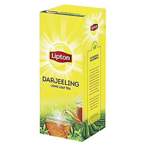 Lipton Darjeeling Long Leaf Loose Tea 500 G Pack, 100% Pure And Authentic Darjeeling Long Leaf Black Tea, 500 Grams