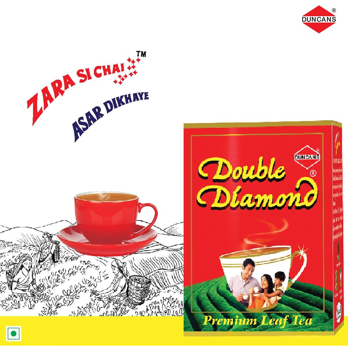 DUNCANS FINEST HAND - PICKED LEAF TEA Double Diamond Premium Ctc Tea 1Kg Pack | Chai Tea | Black Tea - Loose Leaf