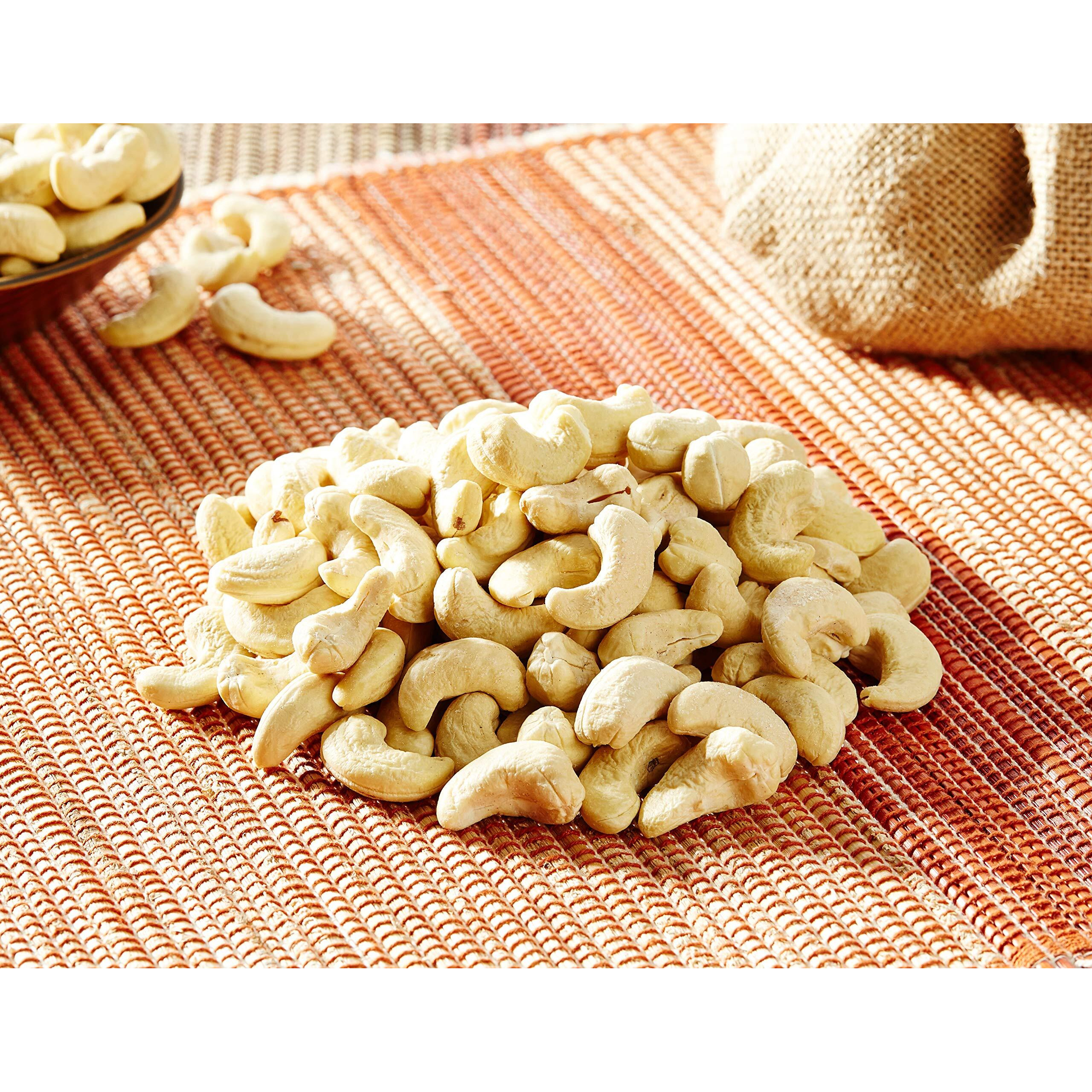Amazon Brand - Vedaka Whole Cashews (Grade W320) | 200g | Gluten Free & Plant Based Protein | Premium Kaju Nuts