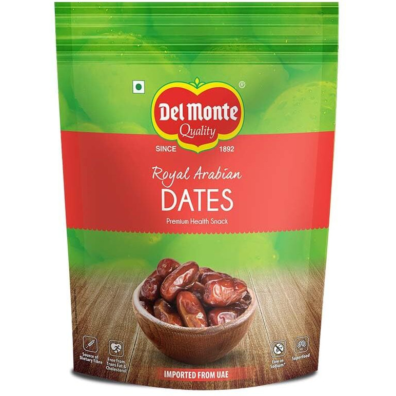 Del Monte Royal Fresh Arabian Dates 500 Grams