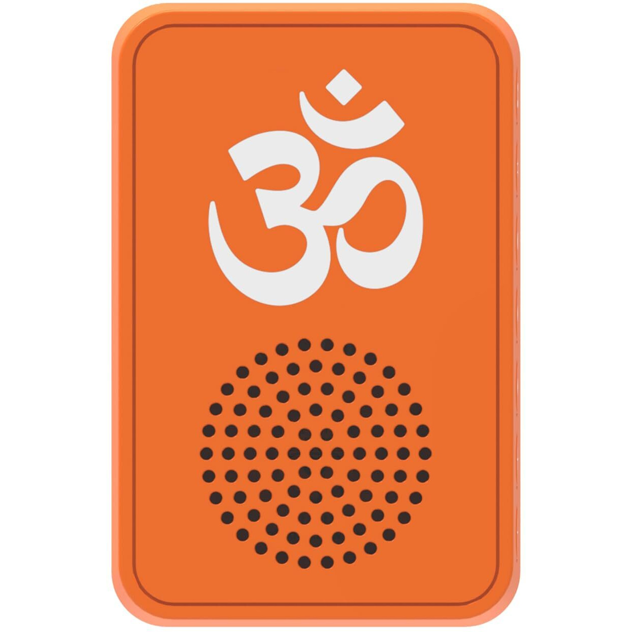 Saregama Carvaan Bhakti Plug Play Devotional Music Player - Pre-Loaded with 25 Mantras and Chalisa | Bluetooth Connectivity (Devotional Orange)