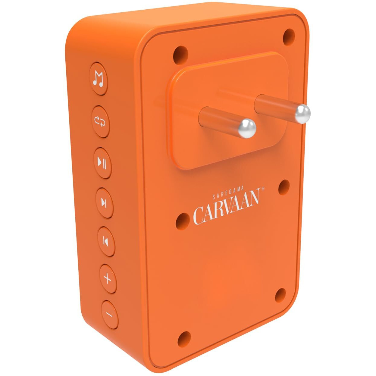 Saregama Carvaan Bhakti Plug Play Devotional Music Player - Pre-Loaded with 25 Mantras and Chalisa | Bluetooth Connectivity (Devotional Orange)