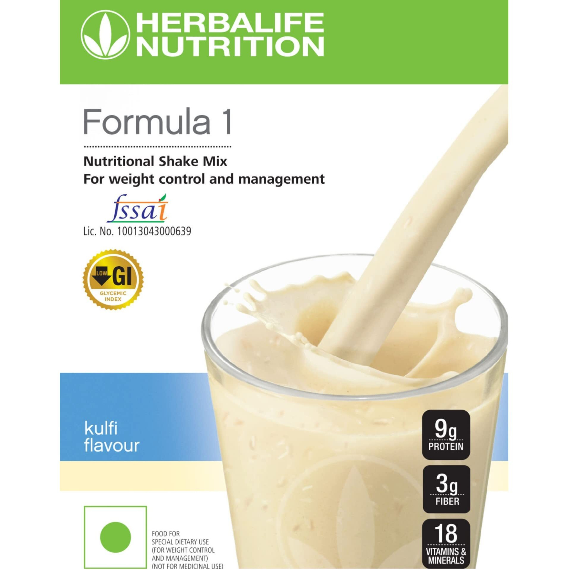 Herbalife Formula-1 Nutritional Shake (Kulfi) -500gms