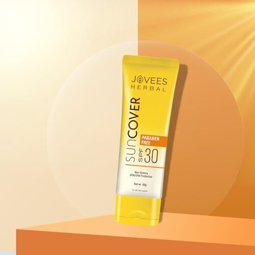 Jovees Sandalwood Sun Cover Natural Protection SPF 30 (50gm)