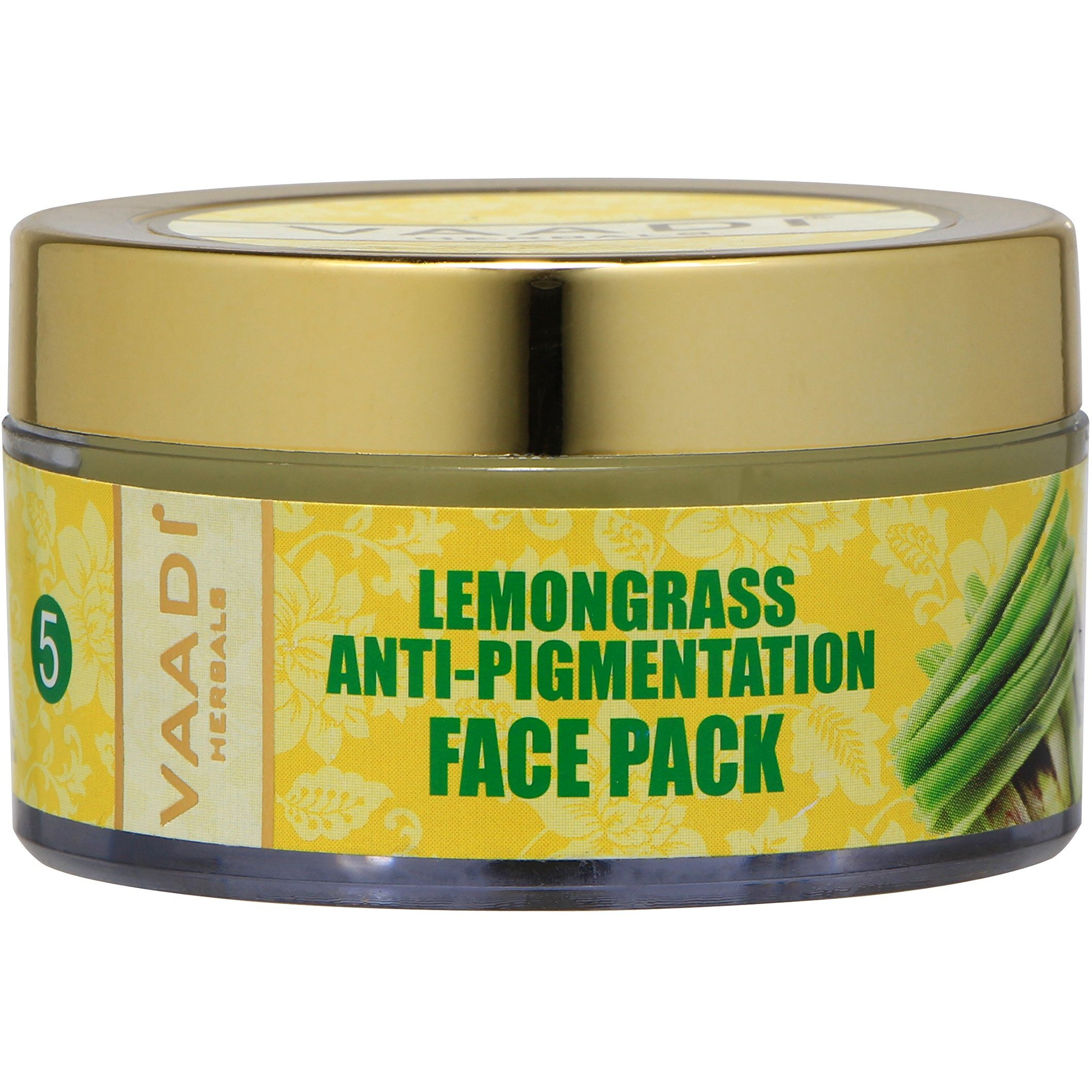Vaadi Herbals Lemongrass Anti Pigmentation Face Pack, 70g