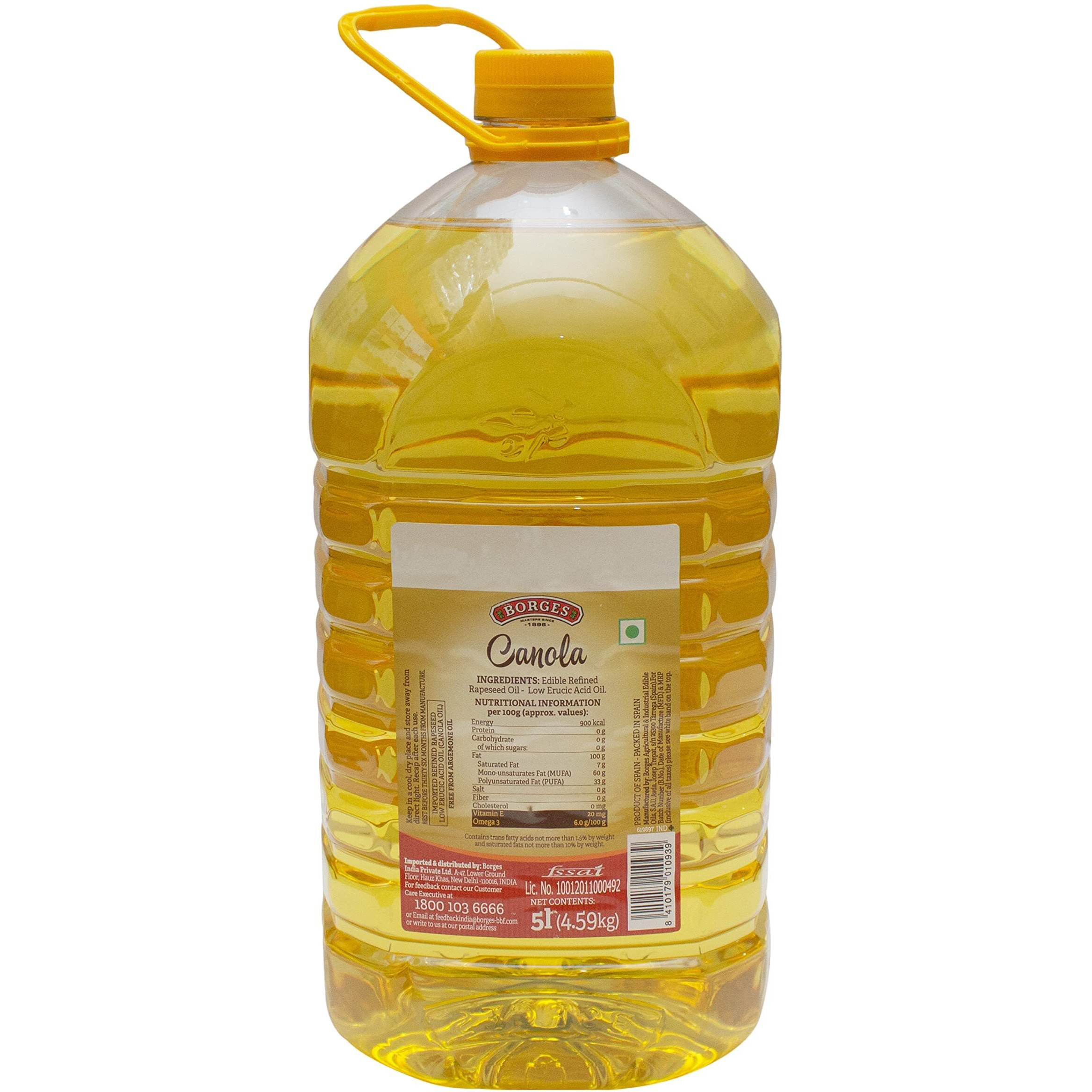 Borges Canola Oil, 5L