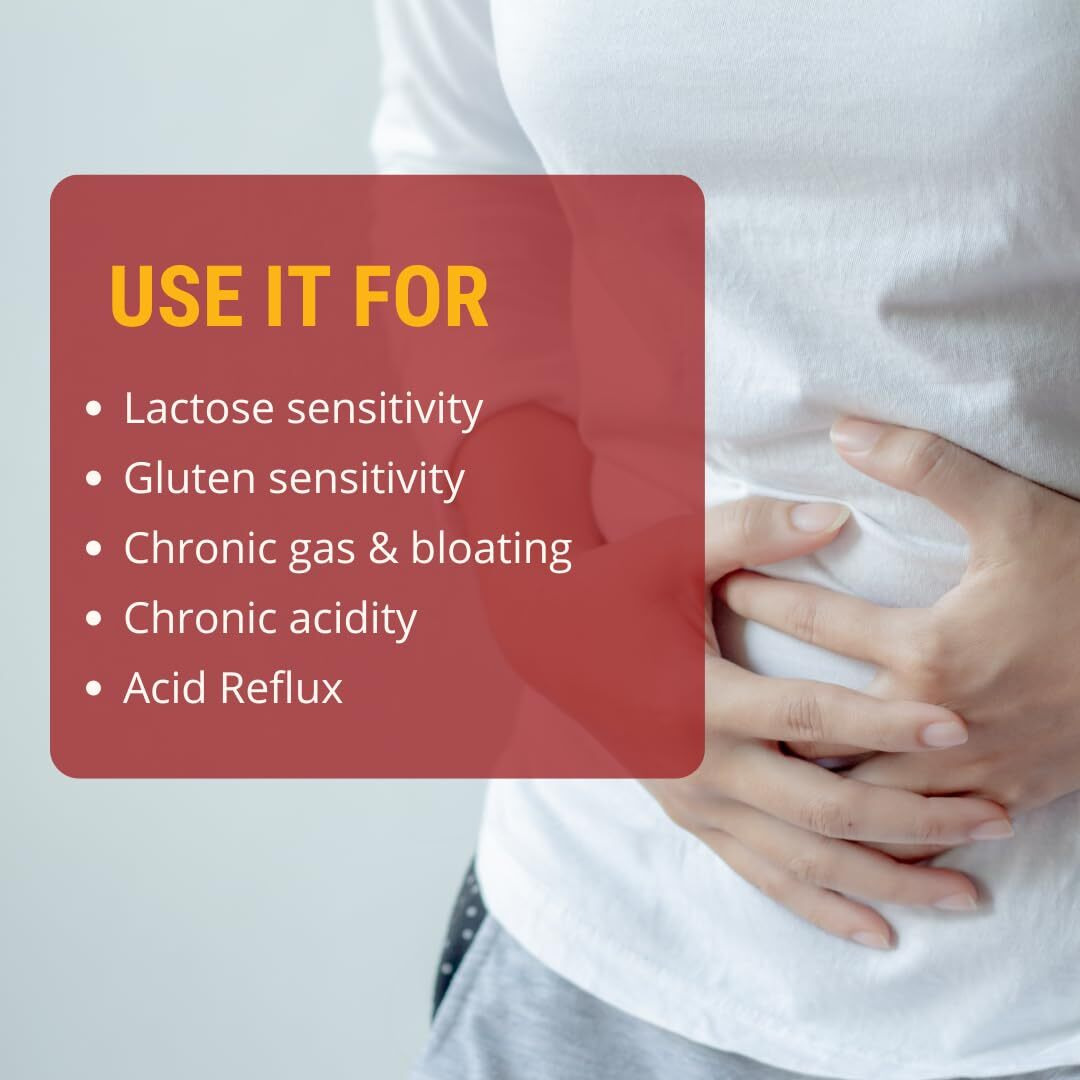 The Healthspan Co. | Get Relief from chronic bloating, gas, acidity & constipation | Probiotics For Men & Women | 3 BN CFU Of Clinically Proven Strains | Digestive Enzymes & Magnesium | 15 Days Pack