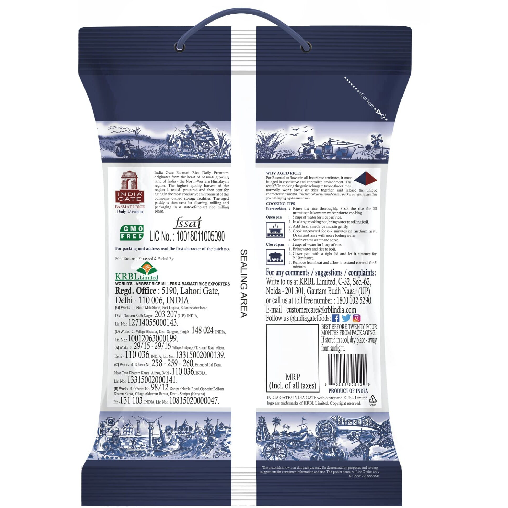 India Gate Basmati Rice Daily Premium 5 kg
