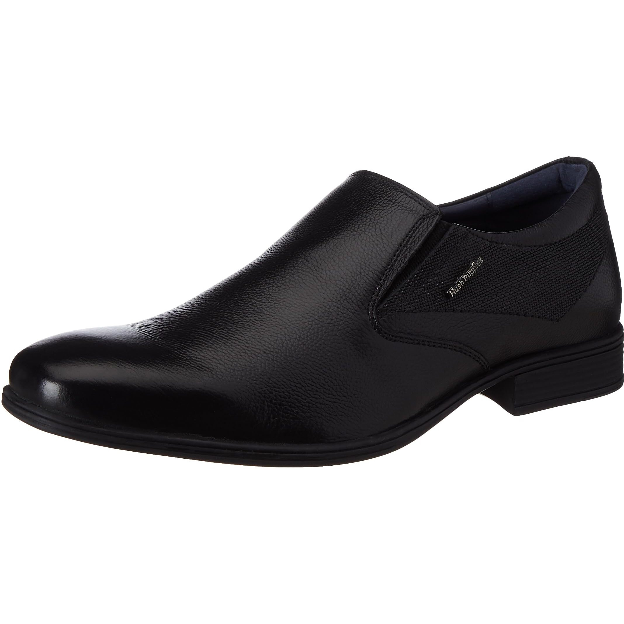 Hus Puppies Mens Boston Slipon E 23 Formal Shoes(8556002_Black_10 UK)