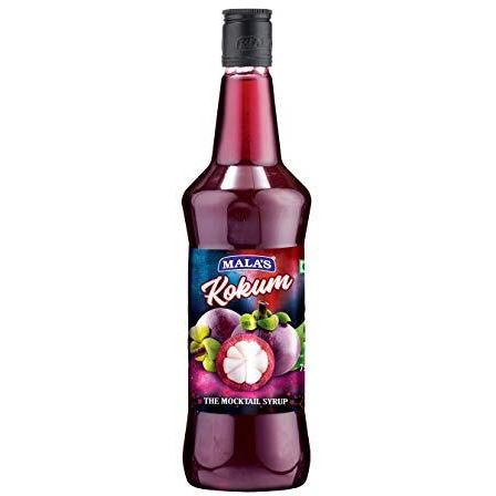 Malas Mala Kokum Cordial Fruit Drink - 750ml Bottle, 750 g