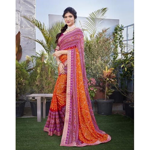 Yashika Woven Georgette Womens Saree (AZ-YS-P1-HARMAN-SHEFALI-YASTIKA-Parent_Purple)