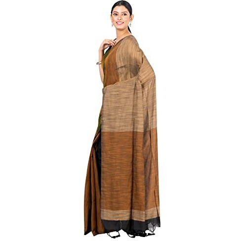 DURGA HANDLOOMS Womens Pure Cotton Handloom Saree, Dh476A4 (Occur), Multi