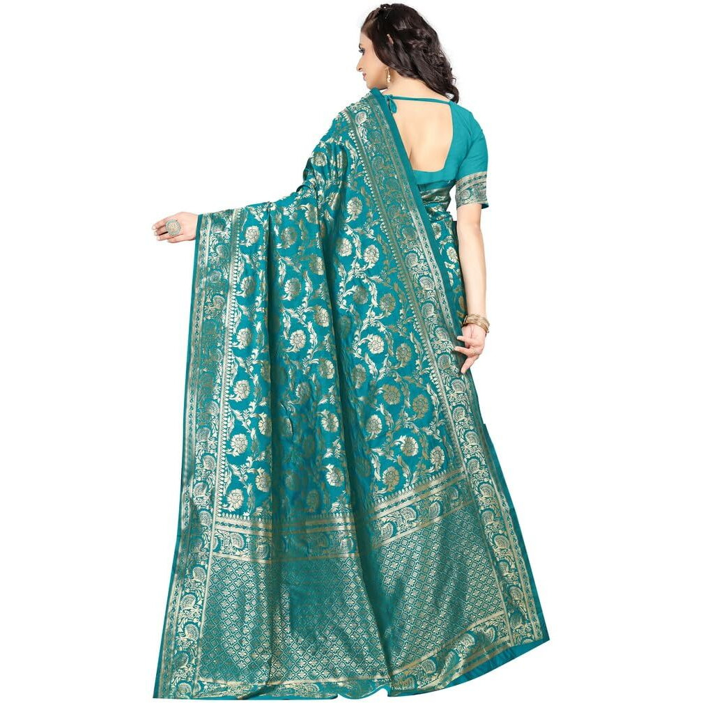 Sugathari Womens Banarasi Saree(SAM PARI-164 RAMA)