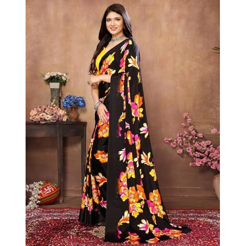 Yashika Woven Malgudi Art Silk Womens Saree (AZ-YS-P1-CHAHAT-Parent_Orange)