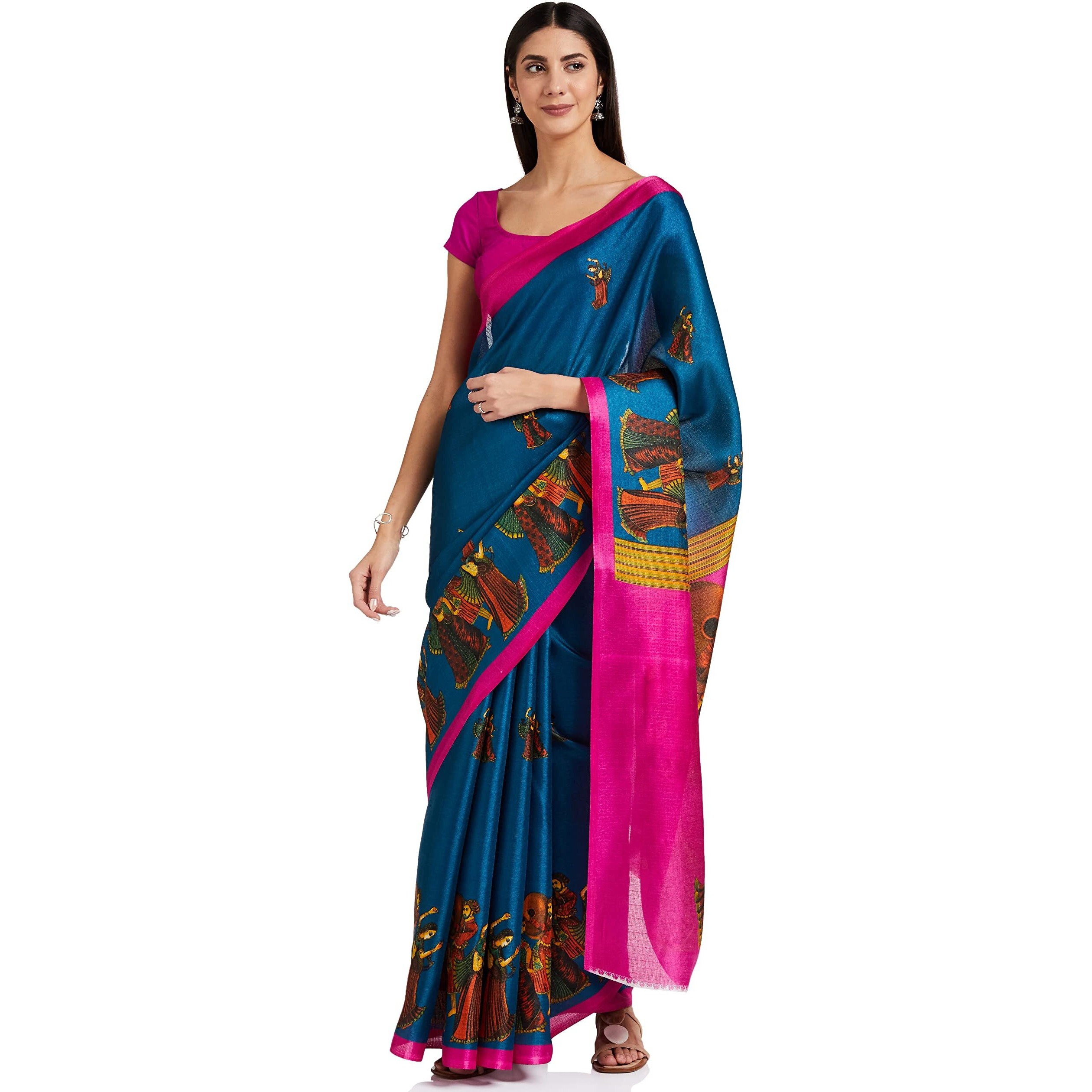 Yashika Women Art Silk Sarees SDPL-SDPL-RAJARANI RAMA