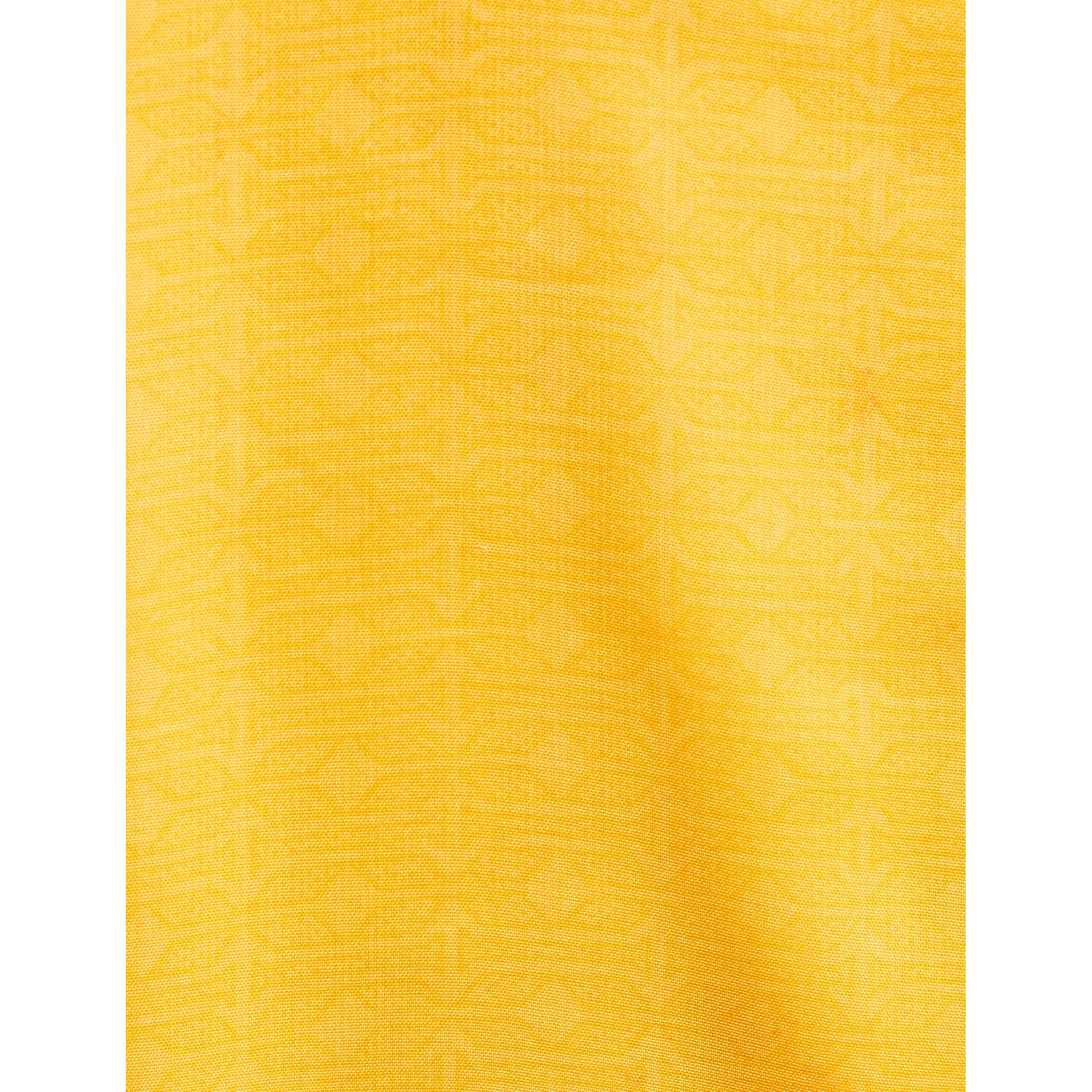 Satrani Womens Woven Polyester Saree (1850ST173_Yellow)