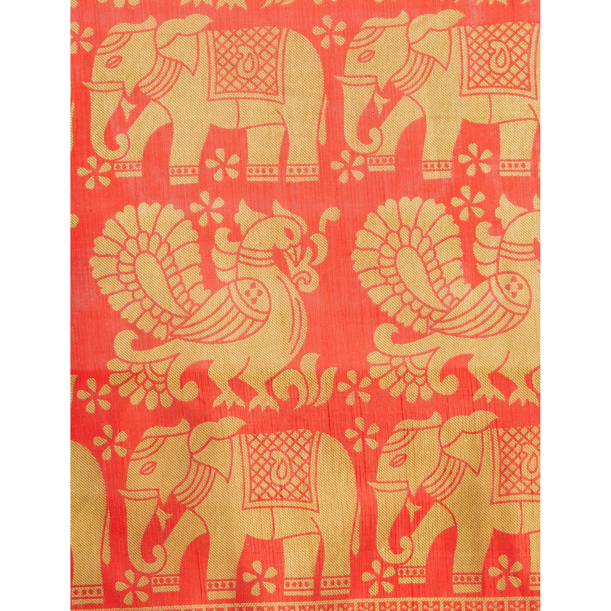 Winza Designer CHOTA HAATHI BLACK Plain Mysore Silk Saree for women CHOTA HAATHI BLACK