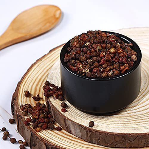 CRISTA Sichuan Peppercorn Seeds for Indian, Chinese & Thai Cuisine | Organically grown | Farm Fresh & | Zero added Colours, Fillers, Additives & Preservatives | 40 gms