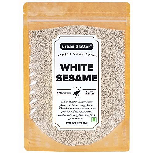 Urban Platter White Sesame (Til) Seeds, 1Kg