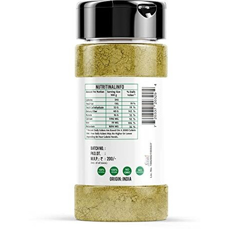 OKRAA Fennel Seed Powder/Saunf Powder/Varyali Powder/Organically grown Sounf -100 GM